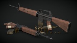 Service Rifle (Fallout New Vegas) ar15, remake, newvegas, ar10, fnv, weapon, gun, fallout, servicerifle