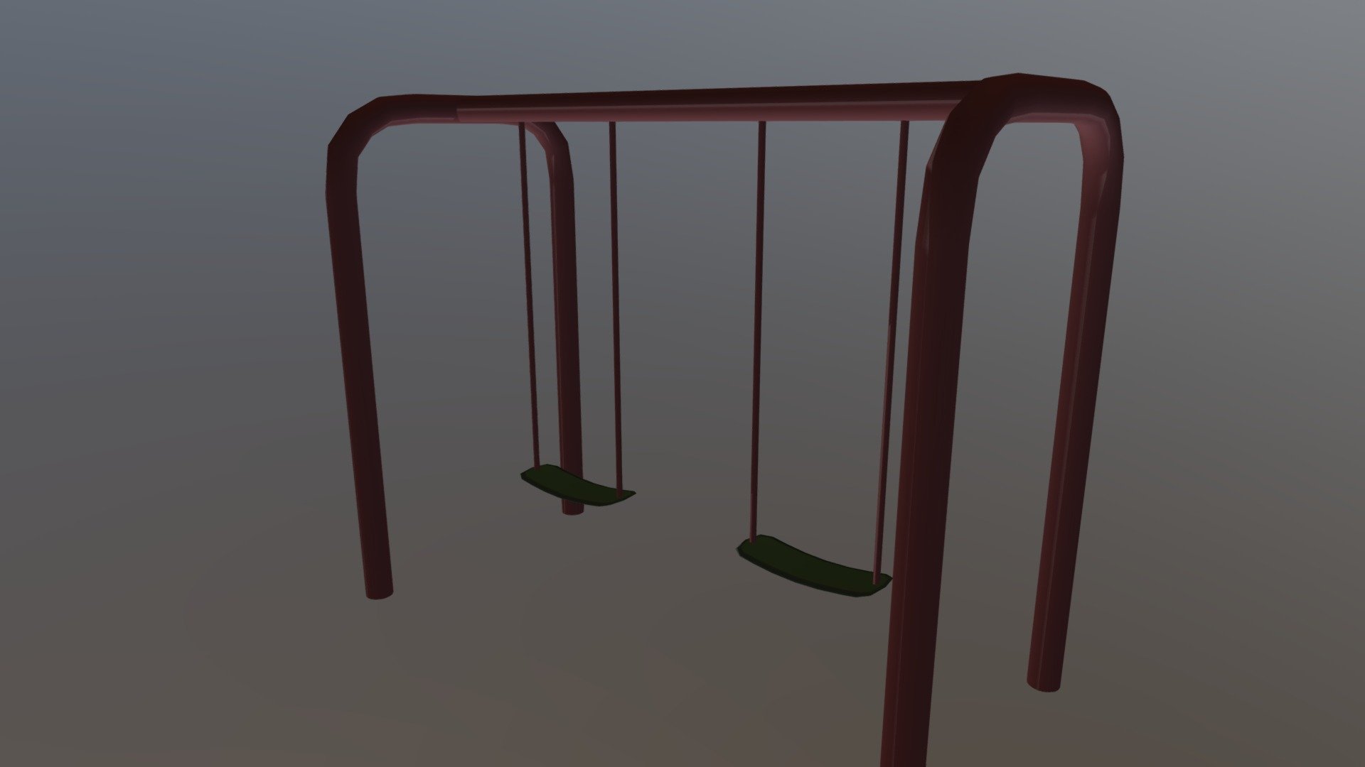 A model of a swing-set that I made for my game 3d model