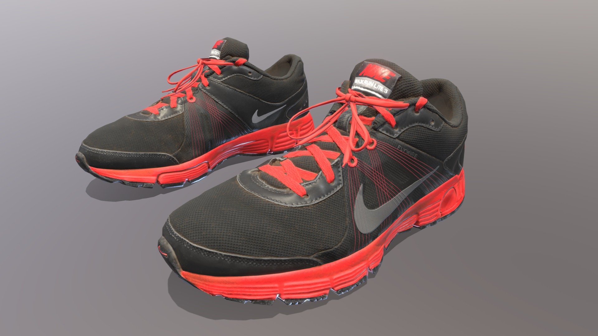 Retopology and texture practice using Substance Painter and blender 

3D Scan:
&lsquo;&lsquo;&ldquo;Nike Air Max Shoe 3D Scan (WithTexture)