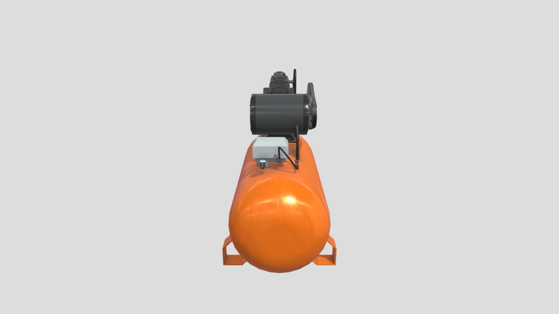 Air compressor - 3D model by riceshowway 3d model