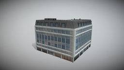 Low rise wall to wall office building