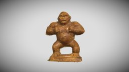 Gorilla Figurine (VCU_3D_6888) 