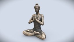 Yoga Figurine