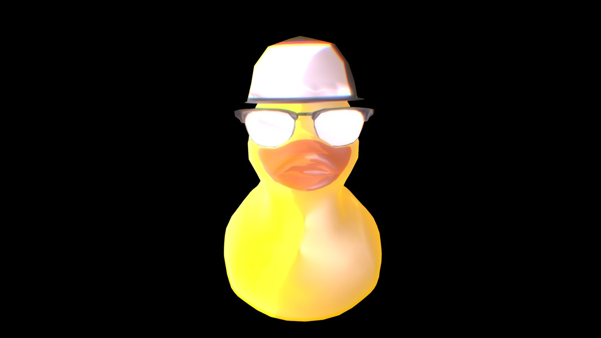 Duck Mascot - Polygon Design - 3D model by Polygon48k (@electrospazz) 3d model