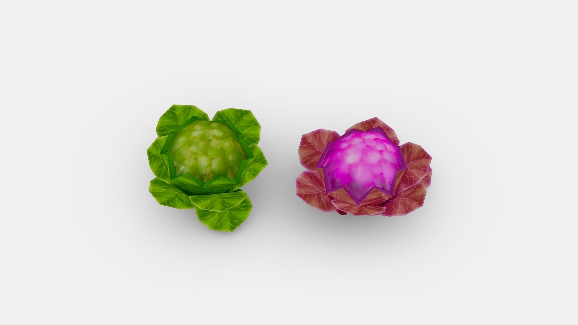 Cartoon Cauliflower -vegetables - Cartoon Cauliflower -vegetables - Buy Royalty Free 3D model by ler_cartoon (@lerrrrr) 3d model