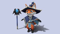 Fox Mage Character