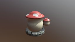 Mushroom House 