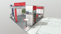 Intergeo 2019 Messestand Planung (Version 4) booth, planning, stuttgart, exhibition-stand, messestand, vis-all-3d, 3dhaupt, software-service-john-gmbh