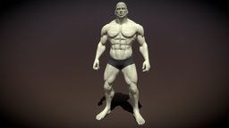 MALE BODY body, sculpt, full, muscle, character, man, male, musculecar