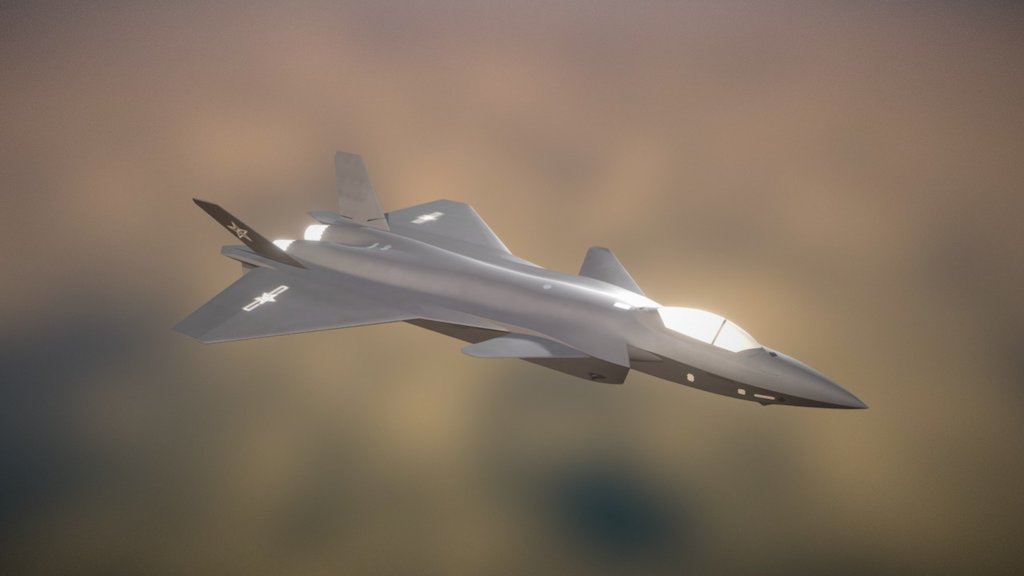 The Chengdu J-20 marks the first entry of a multirole stealth fighter into China’s armed forces. According to the Department of Defense (DOD), China views stealth technology as a core component in the transformation of its air force from “a predominantly territorial air force to one capable of conducting both offensive and defensive operations.” Designed for enhanced stealth and maneuverability, the J-20 has the potential to provide China with a variety of previously unavailable air combat options and enhance its capability to project power.

**Click to learn more about the J-20:  http://bit.ly/chinaj20 ** - The Chengdu J-20 - 3D model by CSIS 3d model