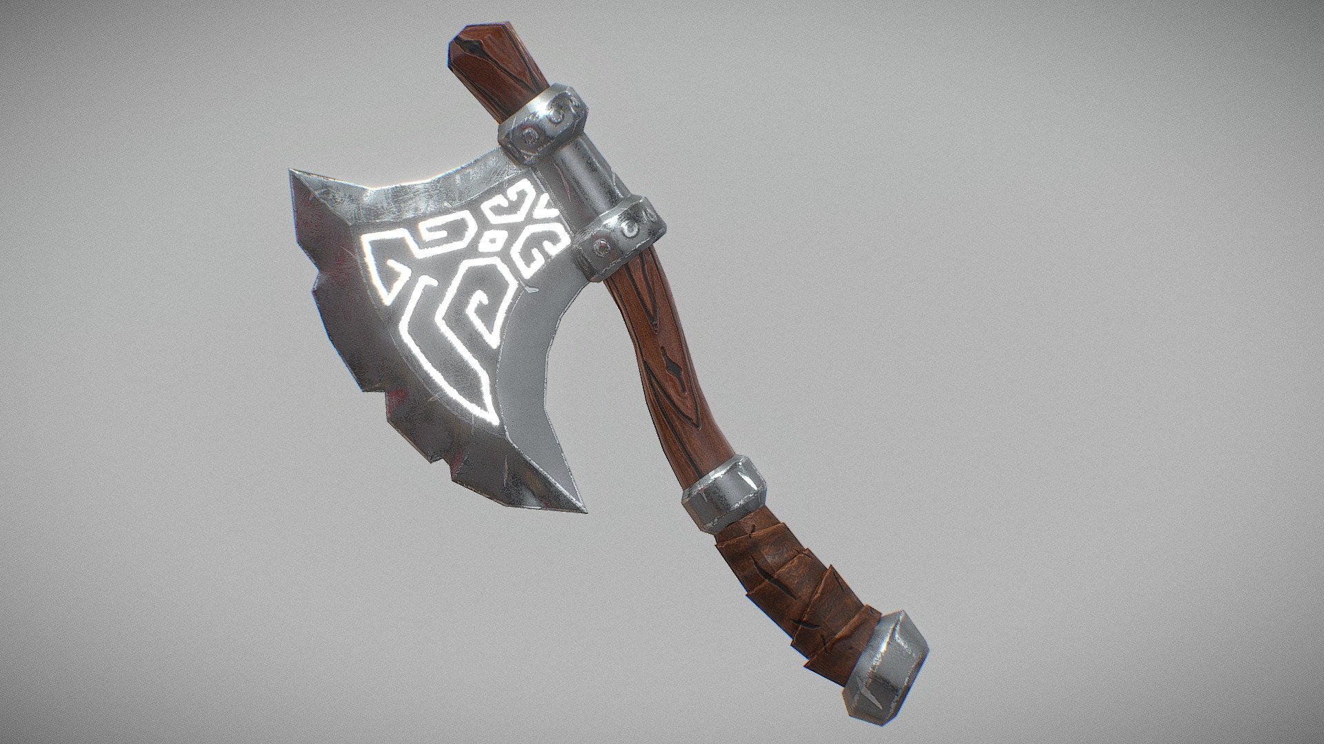 This stylized axe is a game-ready asset modeled in Blender and textured in Substance Painter.

Comissions are open 3d model