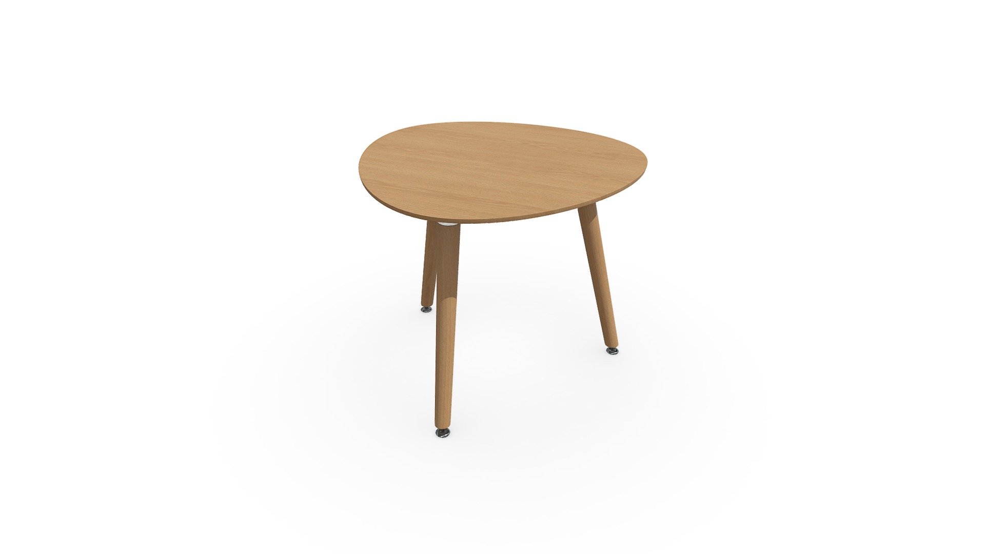 MESA AUXILIAR GLAM 909074CM MDF NATURAL PATA MADERA - MESA AUXILIAR GLAM 909074CM MDF NATURAL PATA MAd - Buy Royalty Free 3D model by Inmersivo S.A.S (@tangibledesign) 3d model