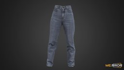 Flared Jeans Pants style, fashion, pants, stylish, ar, jeans, fabric, casual, photogrammetry, 3dscan, flared, casual-fashion, noai, fahsion-scan