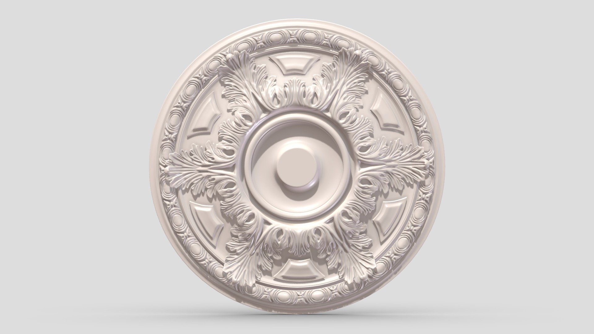 Hi, I'm Frezzy. I am leader of Cgivn studio. We are a team of talented artists working together since 2013.
If you want hire me to do 3d model please touch me at:cgivn.studio Thanks you! - Classic Ceiling Medallion 34 - Buy Royalty Free 3D model by Frezzy3D 3d model