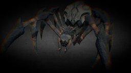 Reina Araña monsters, spider, queen, gigant, monster, animated, rigged, riiged