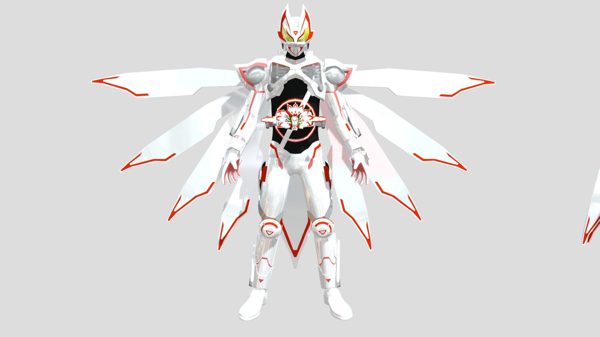Kamen Rider Geats Mark 9 - Kamen Rider Geats Mark 9 - 3D model by Hendri Susanto (@Hendrisusanto) 3d model