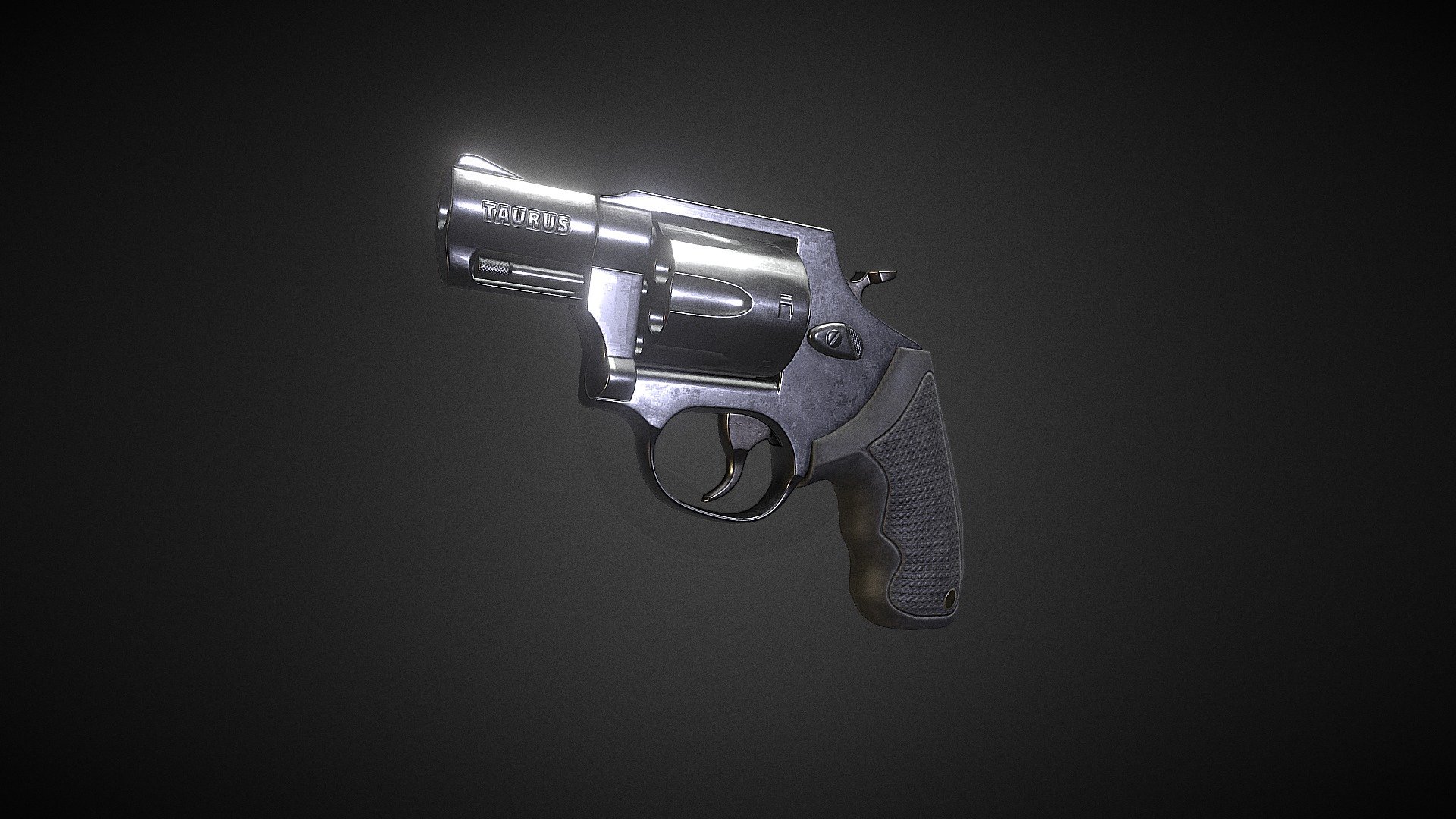 Taurus Revolver - 3D model by dmit56 3d model