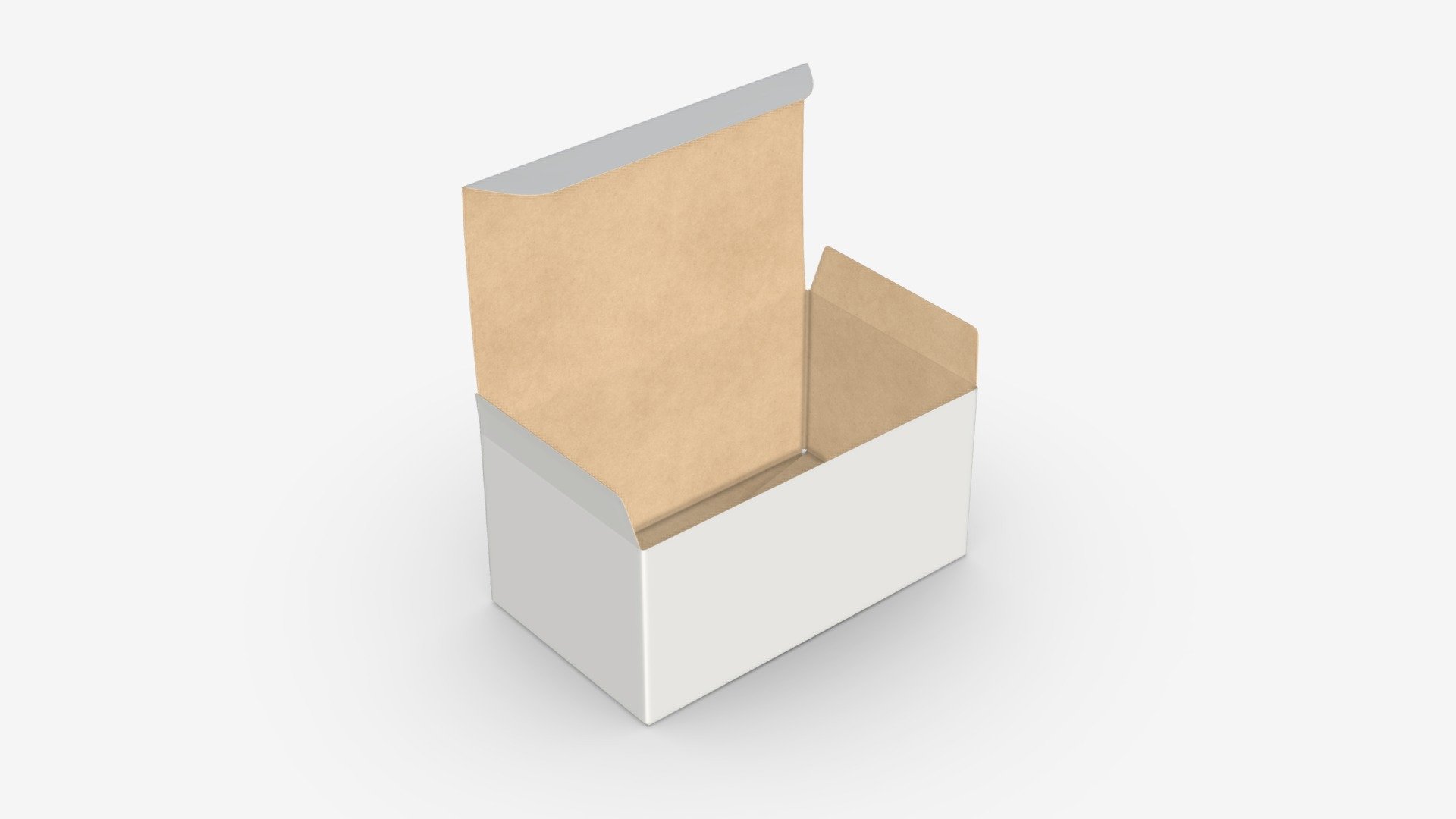 Gift box paper 05 opened - Buy Royalty Free 3D model by HQ3DMOD (@AivisAstics) 3d model