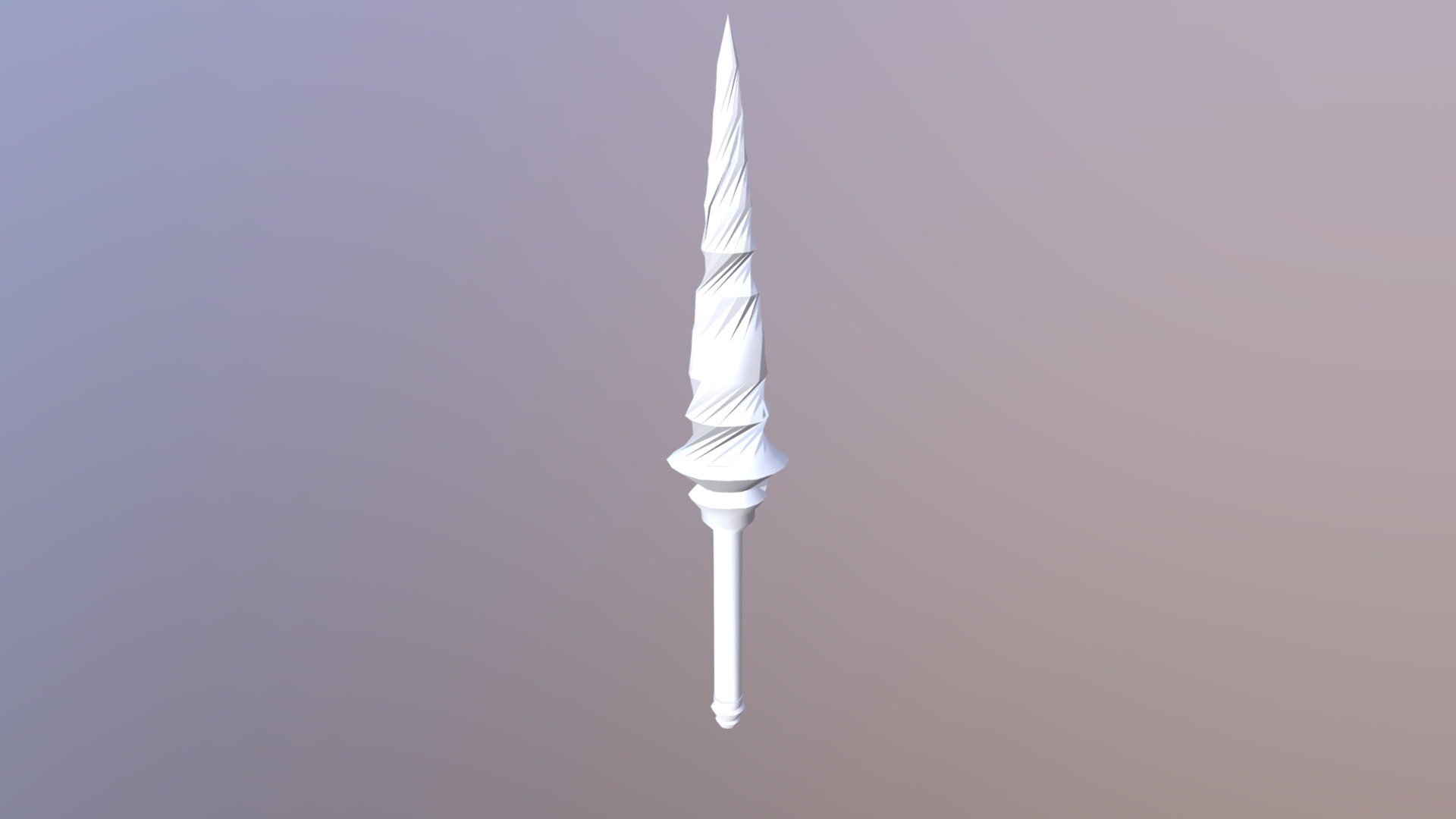 Trying to model Fergus Mac Roich's sword, Caladbolg, as it appeared in Fate/Grand Order. Still working on the spikes and will eventually try to texture 3d model