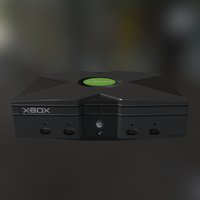 Original xBox xbox, ndo, 3dsmax
