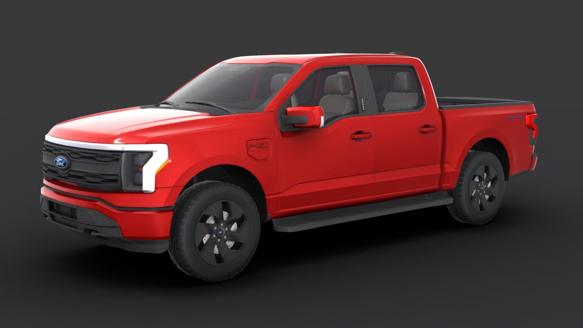 Video - Ford F150 Lightning - Buy Royalty Free 3D model by codexito 3d model