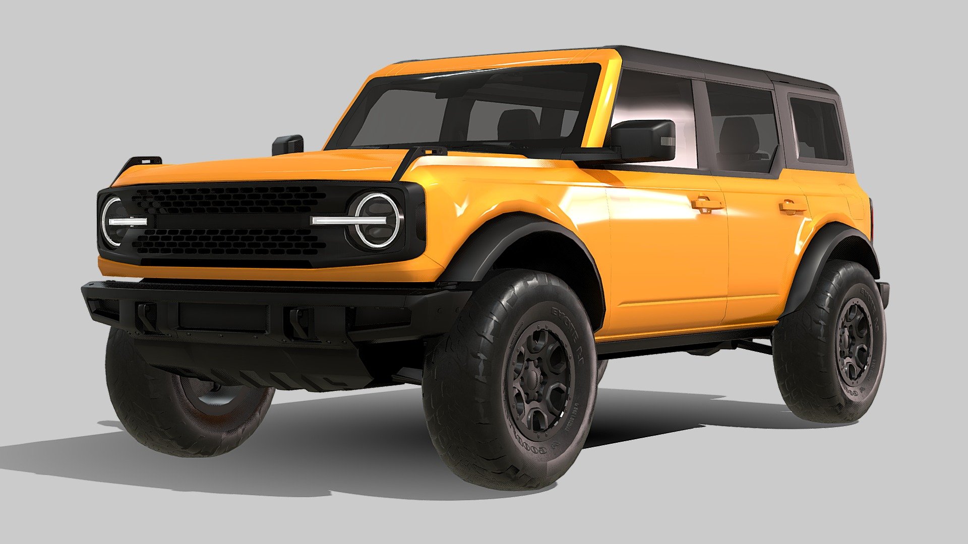 Ford Bronco - Buy Royalty Free 3D model by Phazan Product (@Phazan) 3d model