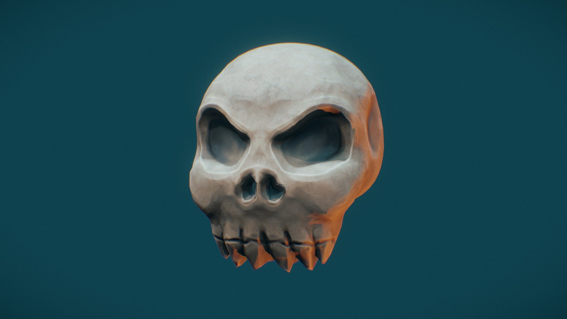 Low Poly Skull for your renders and games

Textures:

Diffuse color, Roughness, Normal

All textures are 2K

Files Formats:

Blend

Fbx

Obj - Stylized Skull - Buy Royalty Free 3D model by Vanessa Araújo (@vanessa3d) 3d model