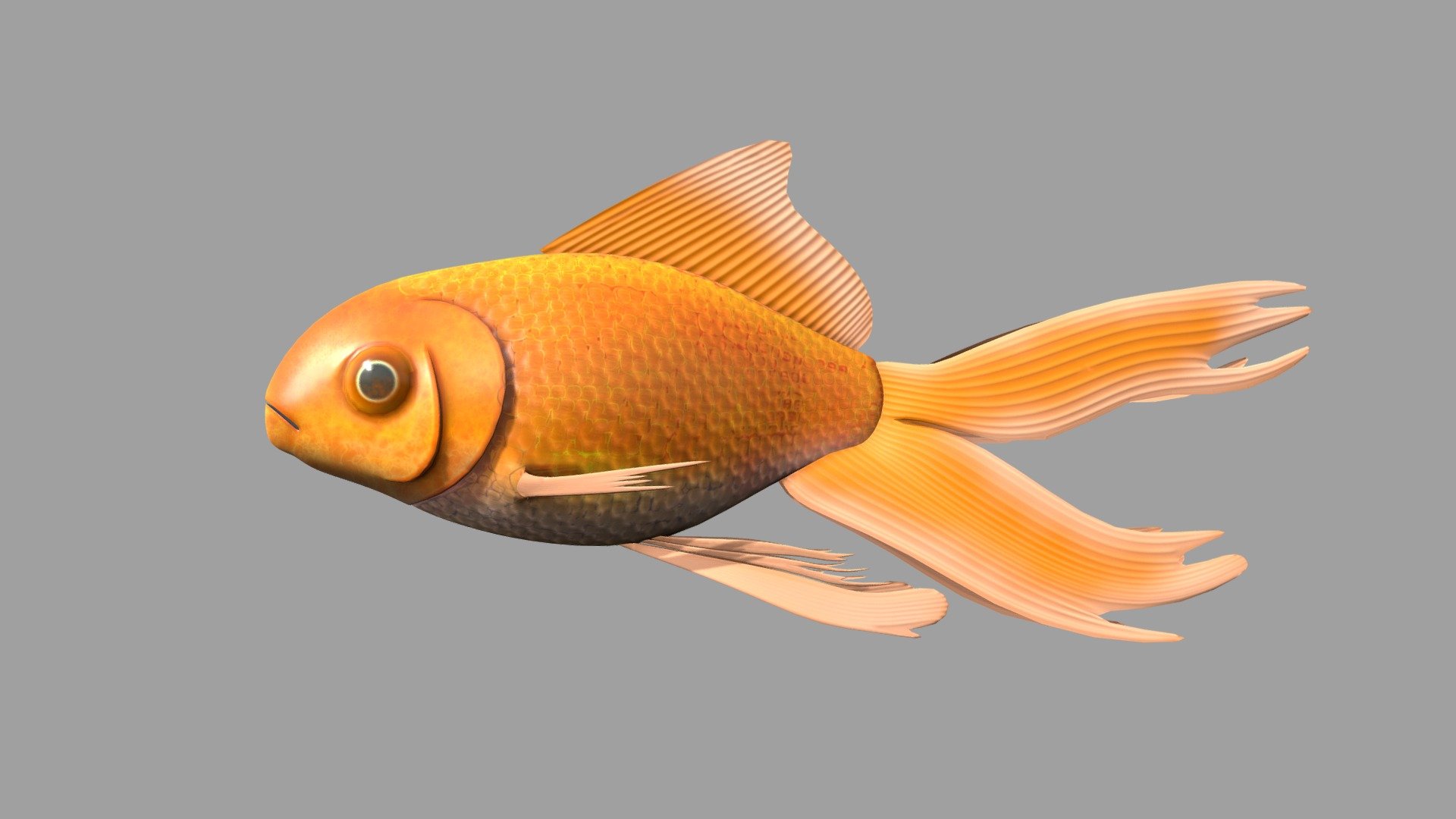 Midpoly model of an orange fish.

This model is part of a FISH PACK - Orange fish - Download Free 3D model by assetfactory 3d model