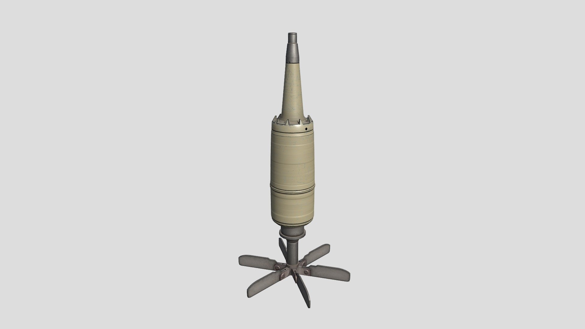 Projectile BK-14 - 3D model by ICRCVR 3d model