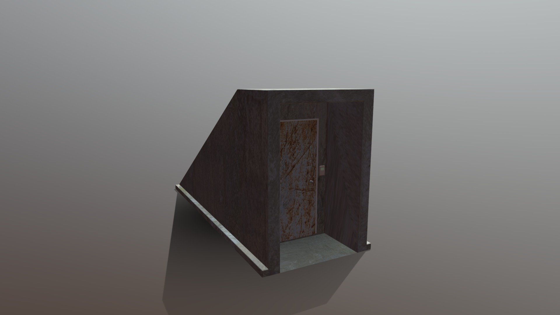 Secret underground base enterance, inspired by Stranger Things.
Size:
H - 2,5 m
W - 2 m
L - 5 m - Underground Enterance - Download Free 3D model by roatti 3d model