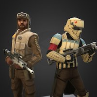 Shoretrooper & Scarif Rebel Pathfinder
