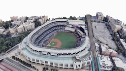 Yankee Stadium landscape, baseball, stadium, landmark, league, cityscape, architecture, city, sport