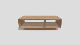 TV Stand (Low Poly)