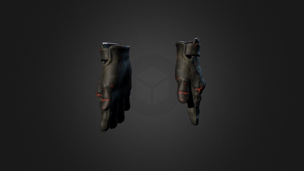 CT Gloves | Сurrent lava - 3D model by mysterywave 3d model