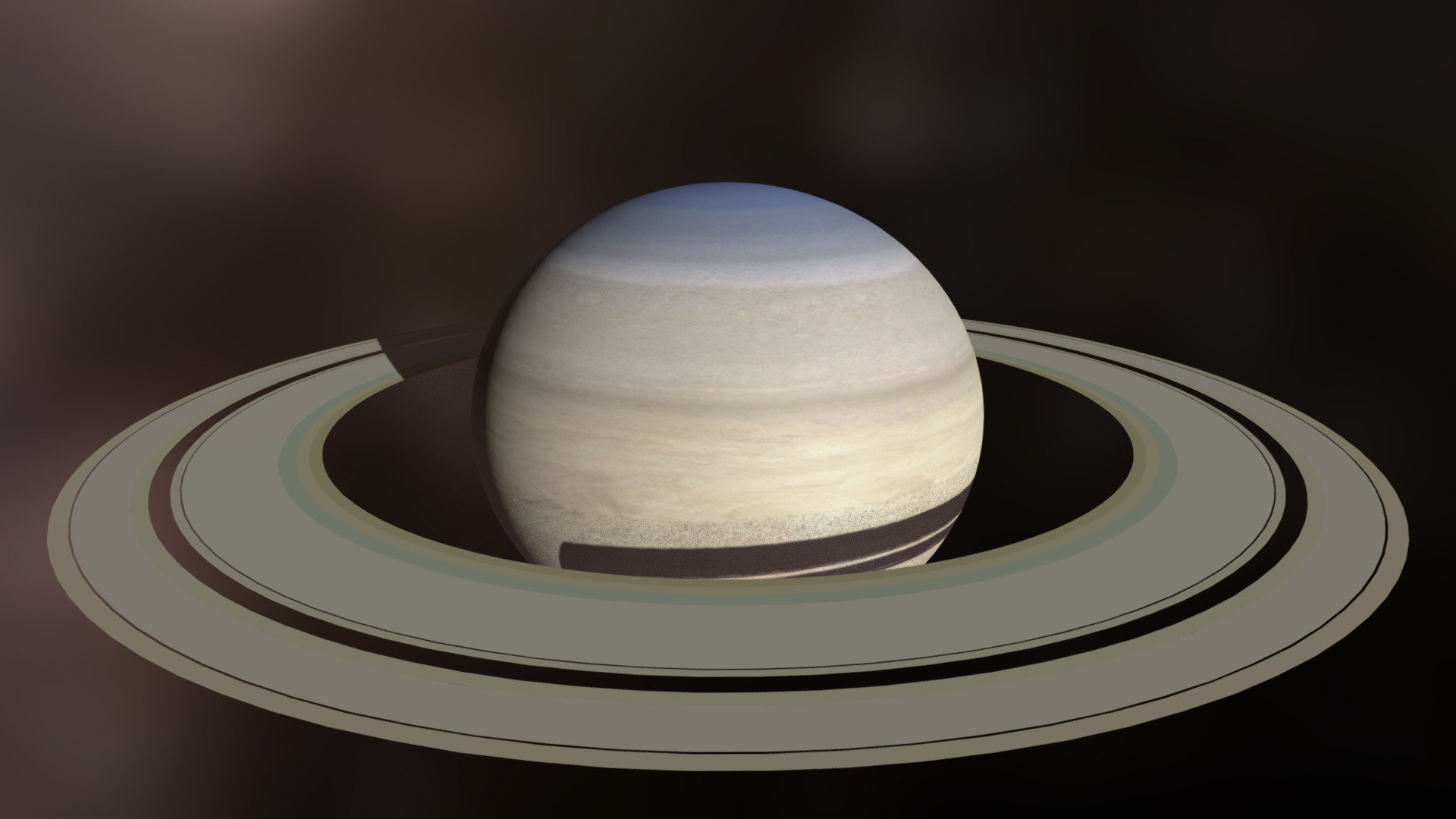 Modelo del Planeta Saturno - Saturno - Download Free 3D model by uperesito 3d model
