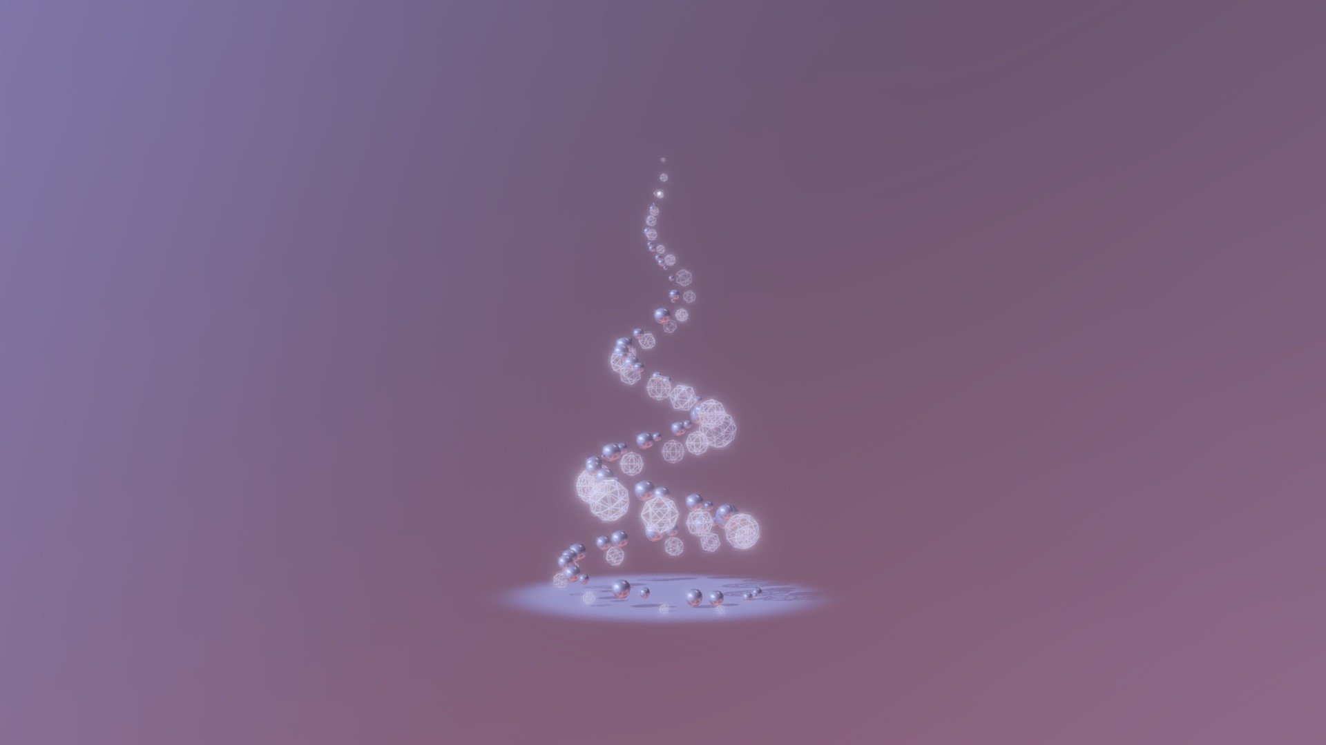 MODERN SPIRAL CHRISTMAS TREE

This is a smaller version of an artificial Christmas tree made from a variety of balls.  On the structure there are light bulbs arranged in a spiral, through which dynamic light flows from bottom to top.  Full version more complex HERE - MODERN SPIRAL CHRISTMAS TREE LIGHTING ANIMATED - Buy Royalty Free 3D model by DANILADESIGN.RU (@vychurov) 3d model