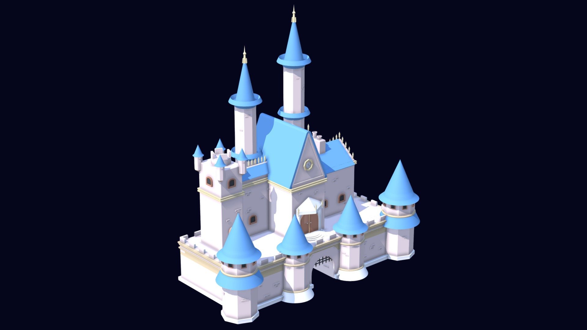 First experimental project for Disney+
Isometric Castle of Disney - Isometric Castle Disney - 3D model by rubennowaczyk 3d model