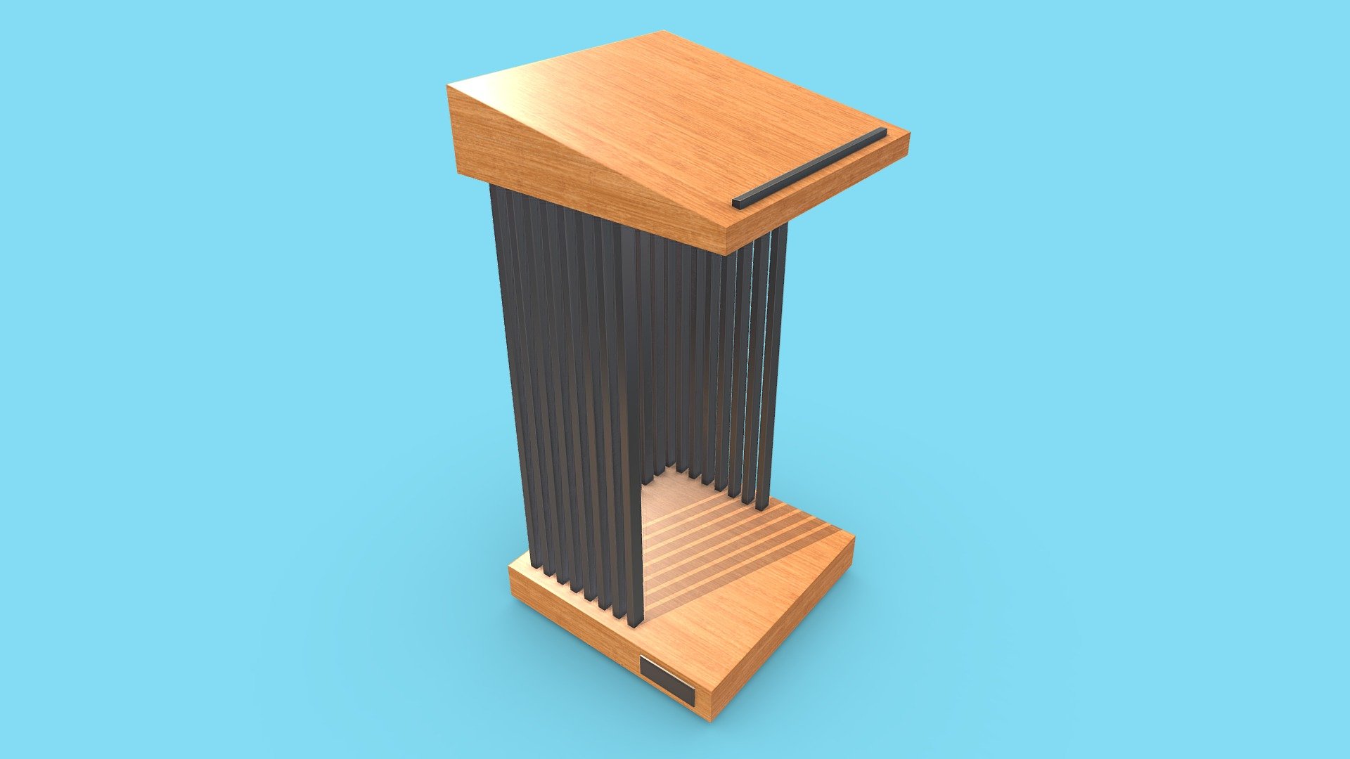 This is a 3D model of Pulpit Courtain


Made in Blender 2.9x (Cycles Materials) and Rendering Cycles.
Main rendering made in Blender 2.9 + Cycles using some HDR Environment Textures Images for lighting which is NOT provided in the package!

What does this package include?


3D Modeling of Pulpit Courtain
2K and 4K Textures (Base Color, Normal Map, Roughness, Ambient Occlusion) 

Important notes 


File format included - (Blend, FBX, OBJ, MTL)
Texture size -  2K and 4K 
Uvs non - overlapping
Polygon: Quads
Centered at 0,0,0
In some formats may be needed to reassign textures and add HDR Environment Textures Images for lighting.
Not lights include 
Renders preview have not post processing
No special plugin needed to open the scene.

If you like my work, please leave your comment and like, it helps me a lot to create new content.
If you have any questions or changes about colors or another thing, you can contact me at  we3domodel@gmail.com  - Pulpit Courtain - Buy Royalty Free 3D model by We3Do (@giovanny) 3d model
