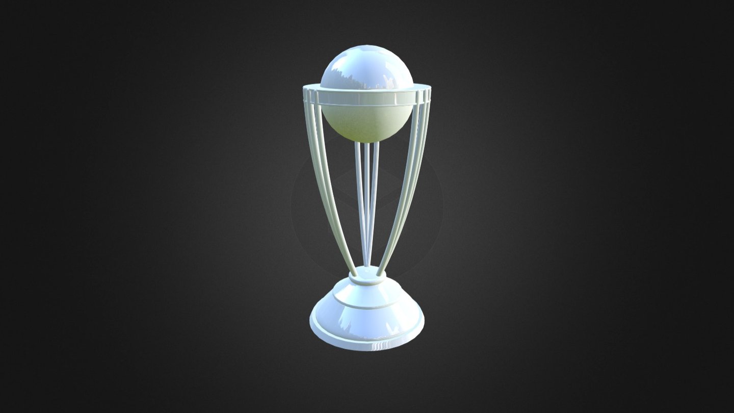 ICC Cricket Worldcup Trophy - ICC Cricket Worldcup Trophy - 3D model by Aamir Shah (@aamirshah) 3d model