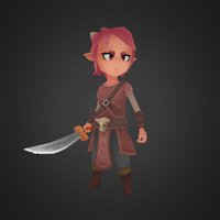Ruby project, chibi, ruby, fight, character, game, dragon