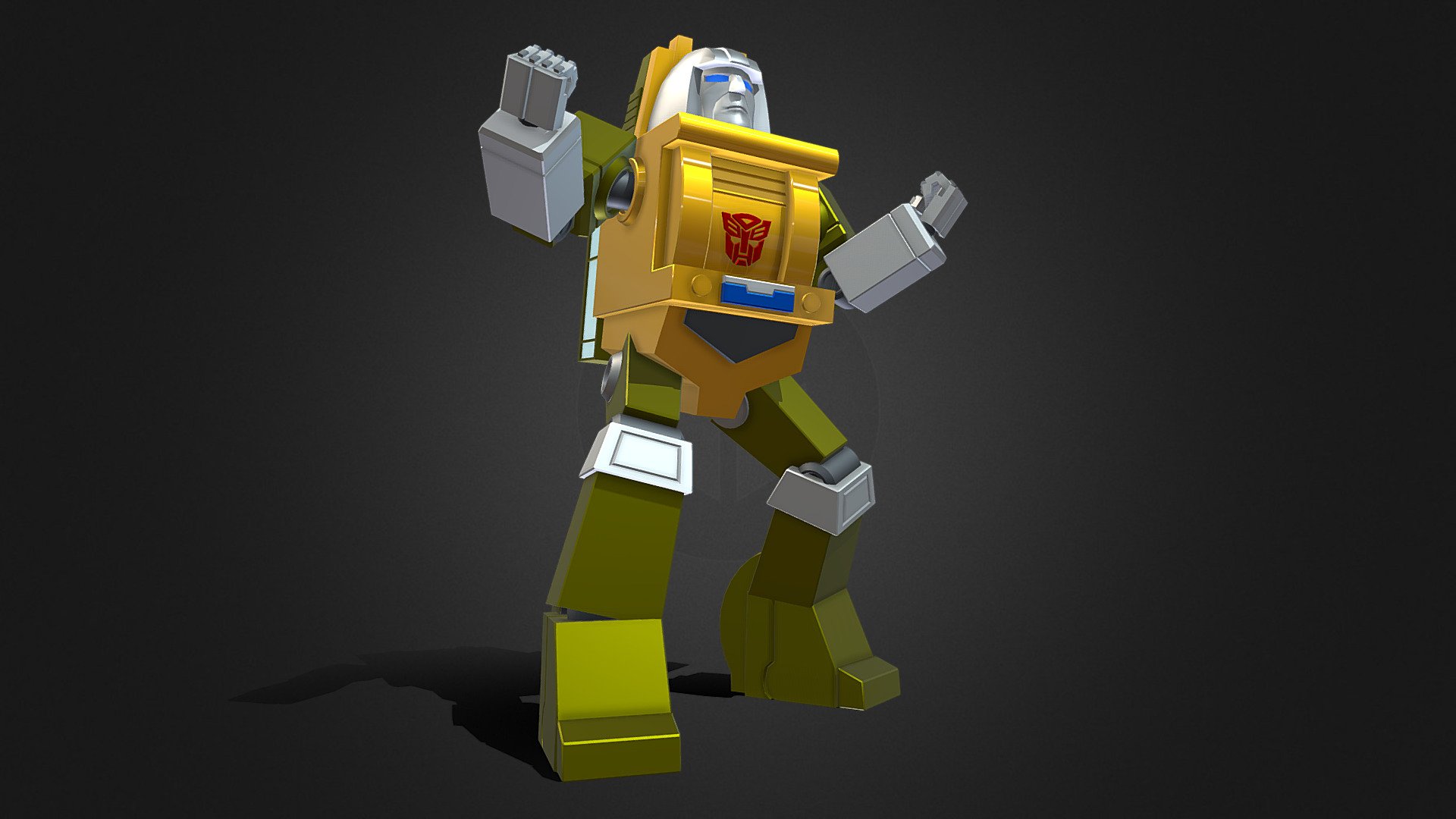 If you’re interested in purchasing any of my models, contact me @ andrewdisaacs@yahoo.com

Brawn from Season 1 of the Transformers G1 cartoon.

Made by myself in 3DS Max 3d model