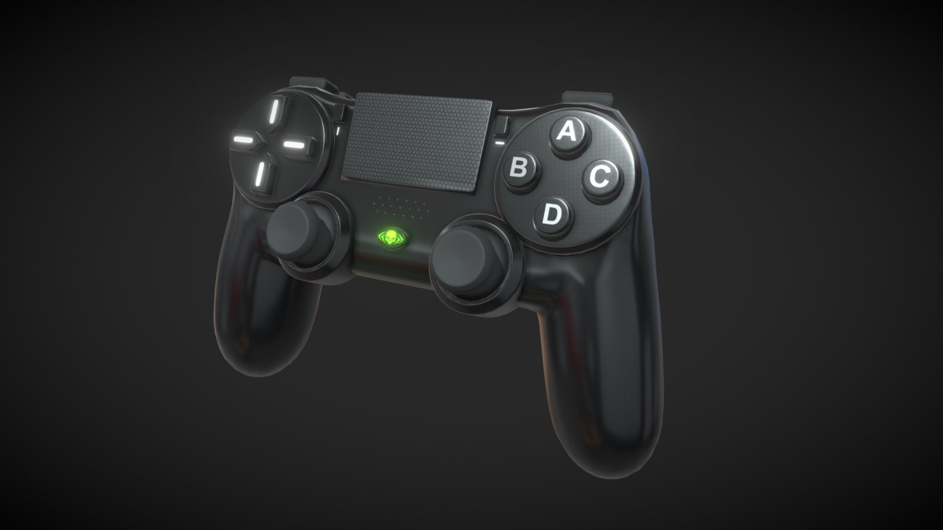 Game controller - 3D model by Alex Gin (@moskid1) 3d model
