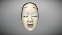 Noh Mask: Hagoromo japan, mask, kyoto, noh