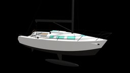 Real Scale Beneteau First 34.7 Sailing Boat vessel, sailingship, boat, sailing-boat, beneteau