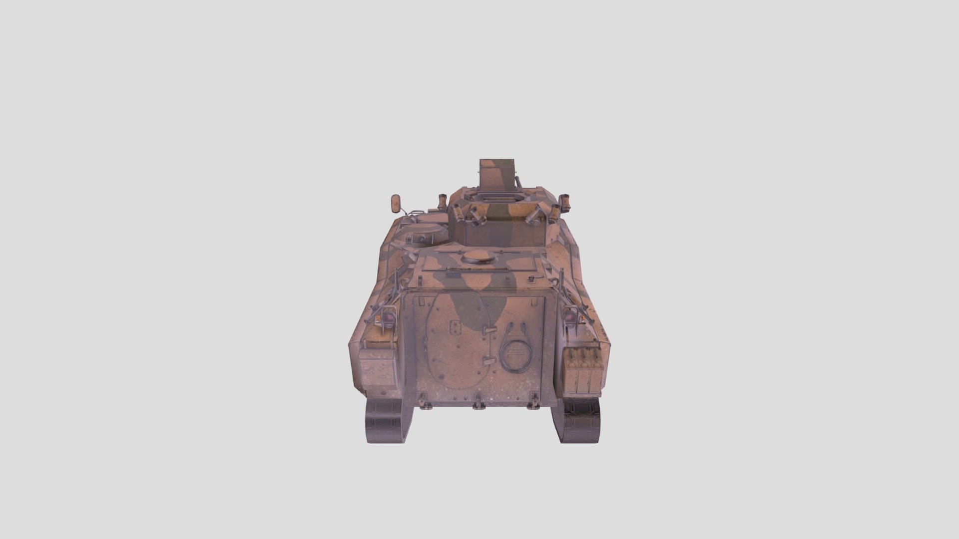 Tank Modern war ACV-15 - ACV-15 Tank - 3D model by Ghazi (@Mustafa0Ab0) 3d model