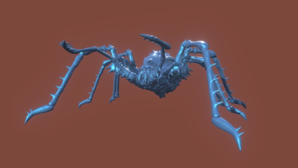 It's a giant spider monster - Spider Monster - 3D model by Mr Jay (@mrjay) 3d model