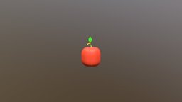 Appel red, ios, decorations, appel, 3d-art