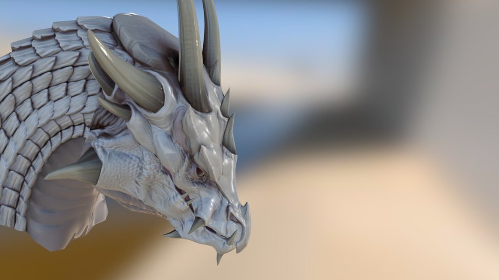 Dragon - 3D model by takase 3d model