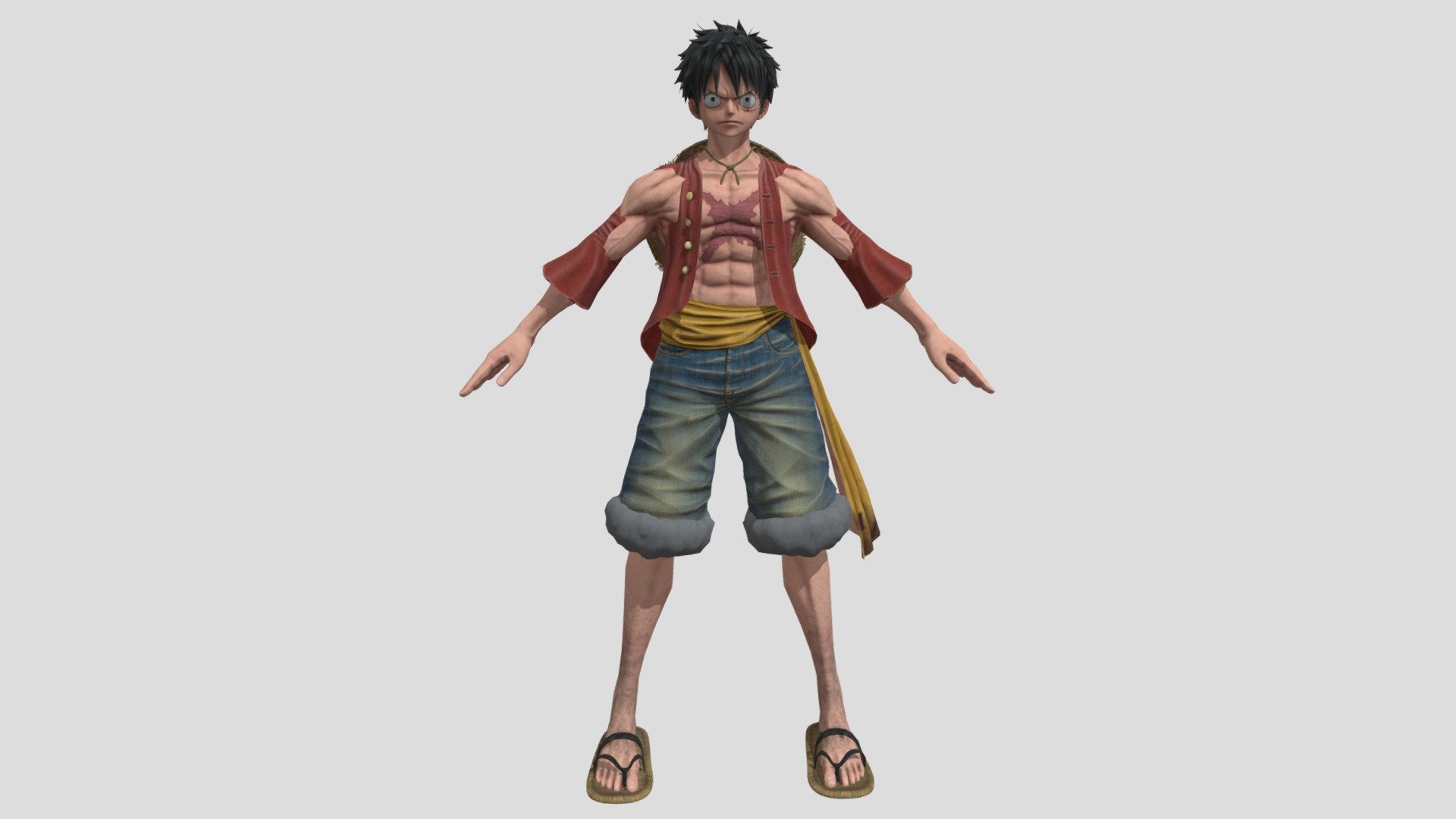 if you like I will upload another character again,
Please subscribe my Youtube Channel and you can request model https://www.youtube.com/channel/UCLxp-WJyZvmrCBUFNorOf6w - Monkey D Luffy Damage - One Piece - Download Free 3D model by Qowi Arts (@qowiiskandar) 3d model