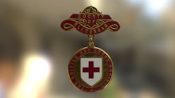British Red Cross badge badge, vcs, volunteers, chronicle, redcross